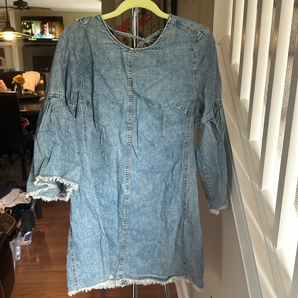 Denim Free People Dress